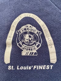 Image 5 of 80s ST LOUIS POLICE SWEATSHIRT