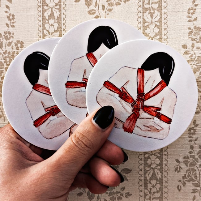 Shibari stickers