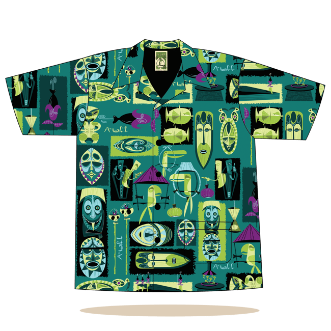 Tiki room hawaiian deals shirt