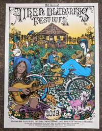 Image 1 of 15th Annual Aiken Bluegrass Festival artwork by Caitlin Mattisson.