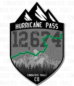Image of "Hurricane Pass" Trail Badge
