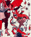 And So The Journey of the Night Descends- Risograph Print