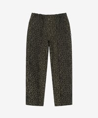 Image 1 of STUSSY_LEOPARD BEACH PANT :::OLIVE:::
