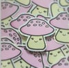 mushroom sticker 