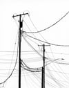 Hamtramck Power Lines #61 - giclée print