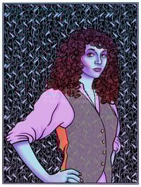 Image 2 of Kate Bush the Queen Portrait T shirt