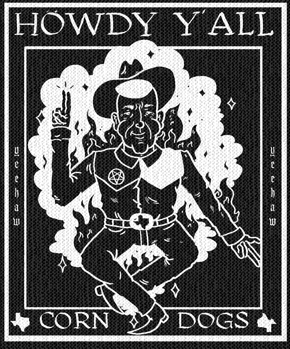Image of Howdy Y'all Back Patch (Pre-Order by August 1st) 