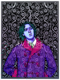 Image 2 of Oscar Wilde Fancy Portrait Print