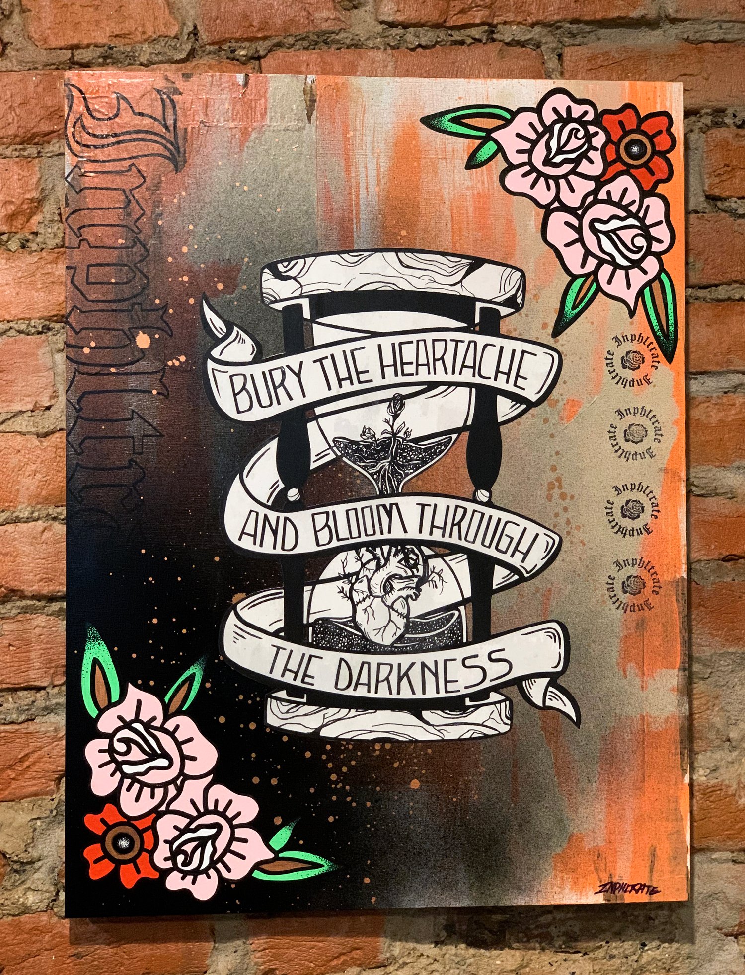 Image of Bury the Heartache Collage