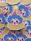 Clown Vinyl Sticker