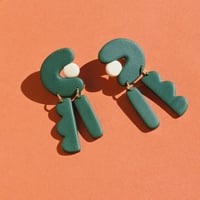 Image 5 of Luna Statement Earrings , 5 colours available