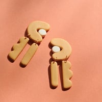 Image 3 of Luna Statement Earrings , 5 colours available