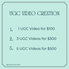 UGC Video Creation