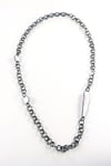 Enamel and Steel Necklace