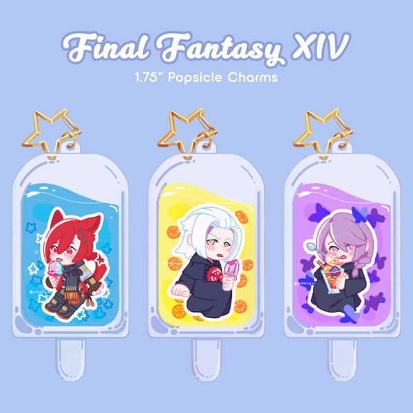Image of FFXIV Popsicle Charms