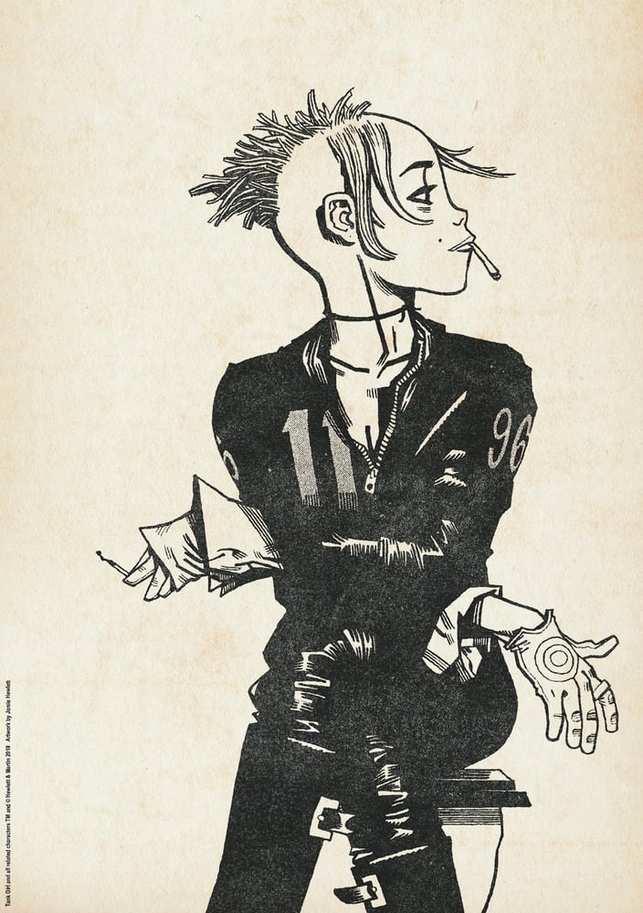 Image of TANK GIRL A3 UNFOLDED POSTER MAGAZINE PACK - FOUR A3 POSTER PLUS BONUS PRINT