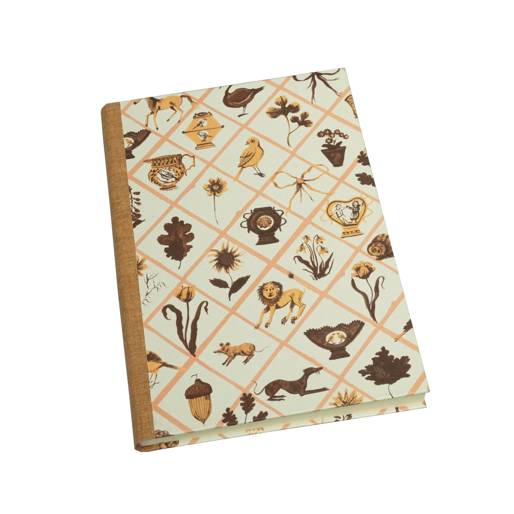Image of A5 Hardback Notebook - Motif Lattice
