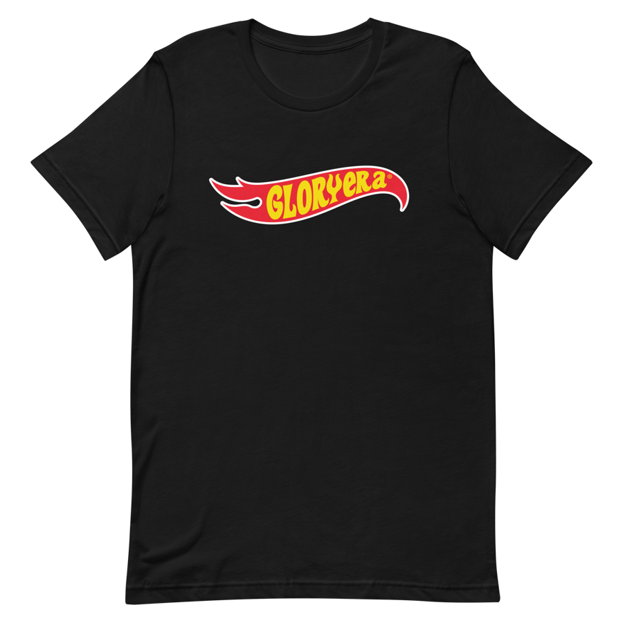 Image of GLORYERA® HOT WHEELS TEE (BLACK)