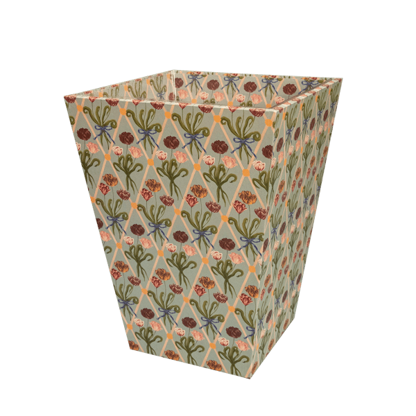 Image of Waste Paper Bin - Diamond Tulip