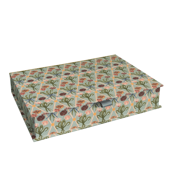 Image of A4 Keepsake Box - Diamond Tulip
