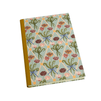 Image 1 of A5 Hardback Notebook - Diamond Tulips