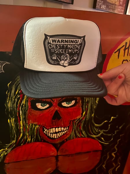 Image of Warning! Trucker Hat