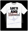 LOC'D AND MELANTED TEE