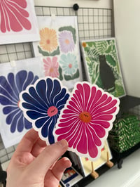 Image 2 of Happy/Sad Flower Stickers
