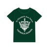SPIRIT WEAR GREEN OR NAVY SHIELD TEE