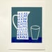Image of Decorative Jug and Tumbler
