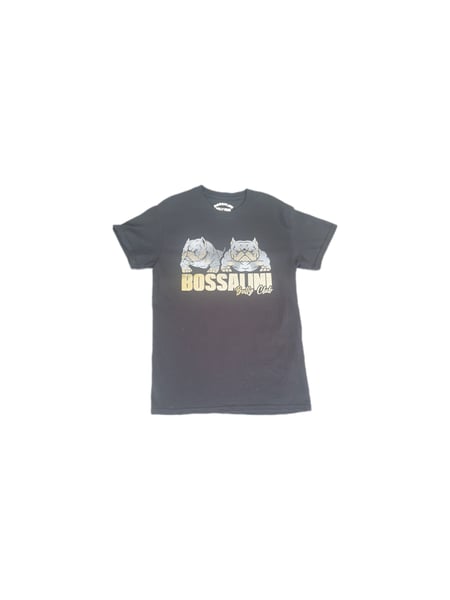 Image of Bossalini Bully club Dog Logo T-shirt 