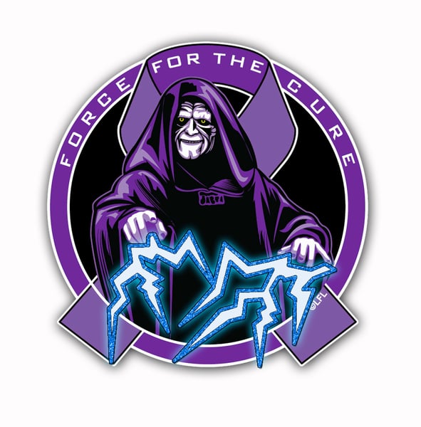 Image of Force For The Cures: Pancreatic Cancer Awareness Emperor Patch & Pin Set