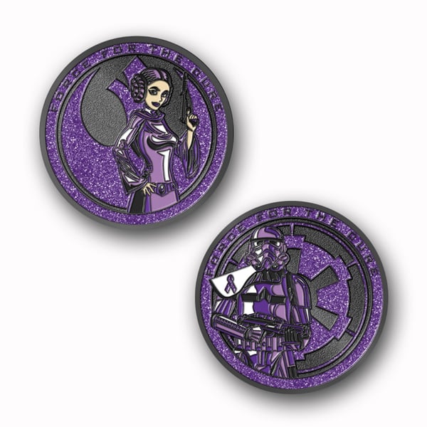 Image of Force For The Cure: Pancreatic Cancer Awareness Challenge Coin