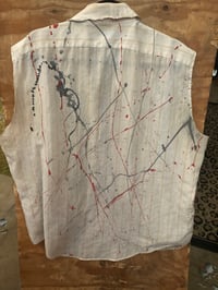 Image 2 of DUANE PETERS PAINT SPLATTER BUTTON DOWN 