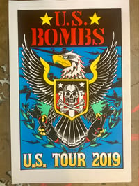 US BOMBS POSTER