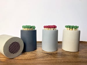 Image of Concrete Match Holder
