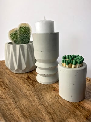 Image of Concrete Match Holder
