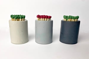 Image of Concrete Match Holder