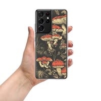 Image 18 of Dark Cottagecore Goth Inspired Vibrant Mushroom Clear Case for Samsung®