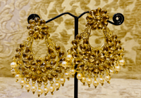 Image 1 of Umraoh Jaan Kundan Luxury Earrings