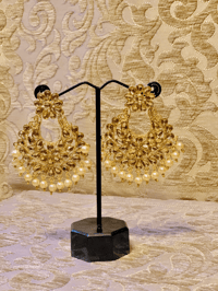 Image 4 of Umraoh Jaan Kundan Luxury Earrings