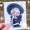 "Lady in the Woods" 4in Vinyl Sticker