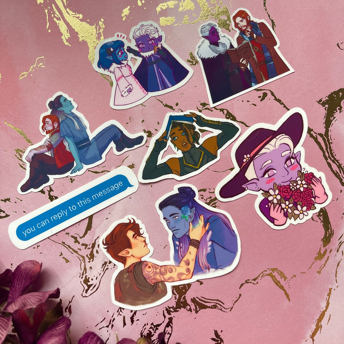 critical role misc stickers