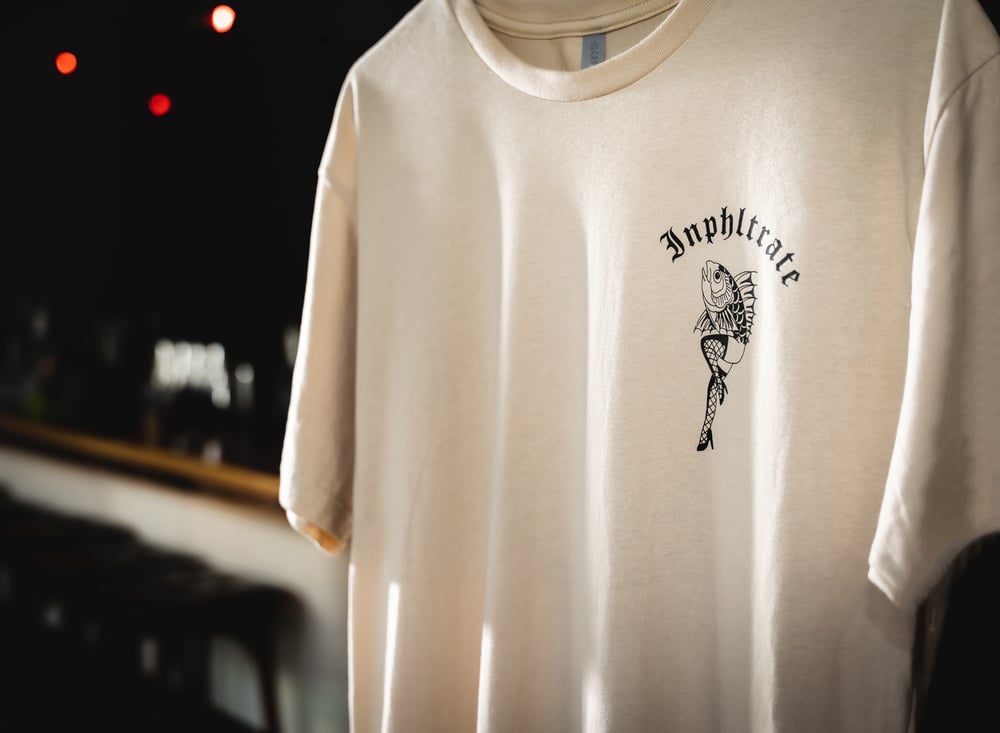Image of R&D X Inphltrate T-Shirt (Cream)