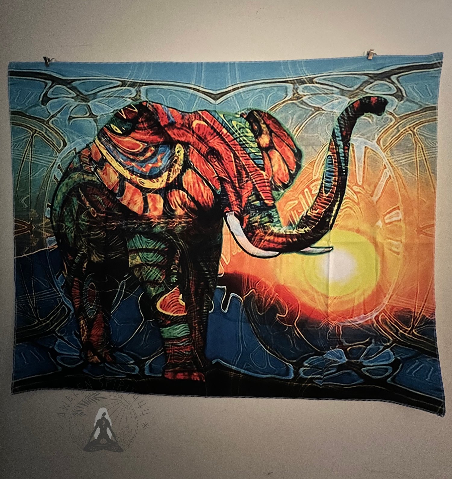 Image of Big Elephant Tapestry 