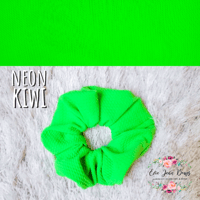 Image 2 of Neon Kiwi // Scrunchie