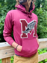 Image 3 of The Heritage Maroon Hoodie - Morehouse