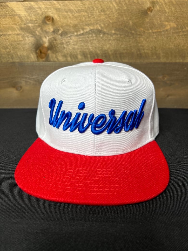 Image of Snapback Red White and Royal