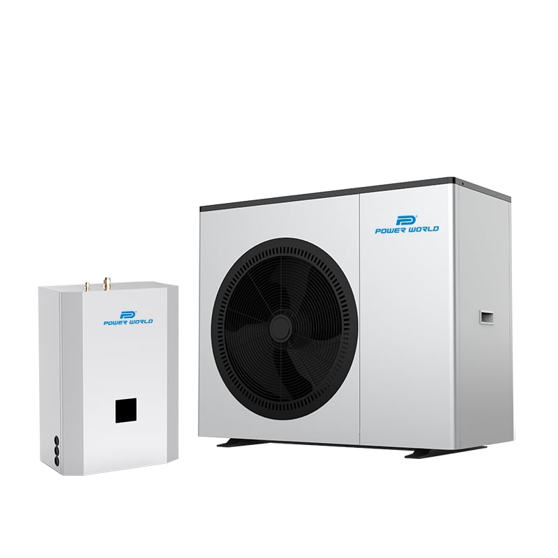 Split EVI DC Inverter heat pumps for C&H and DHW Power World