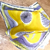  yellow sea cotton bandana scarf
